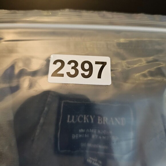 Lucky Brand Utility Jacket Military Green Zip Pockets Womens Small Cinch Waist - Picture 15 of 15